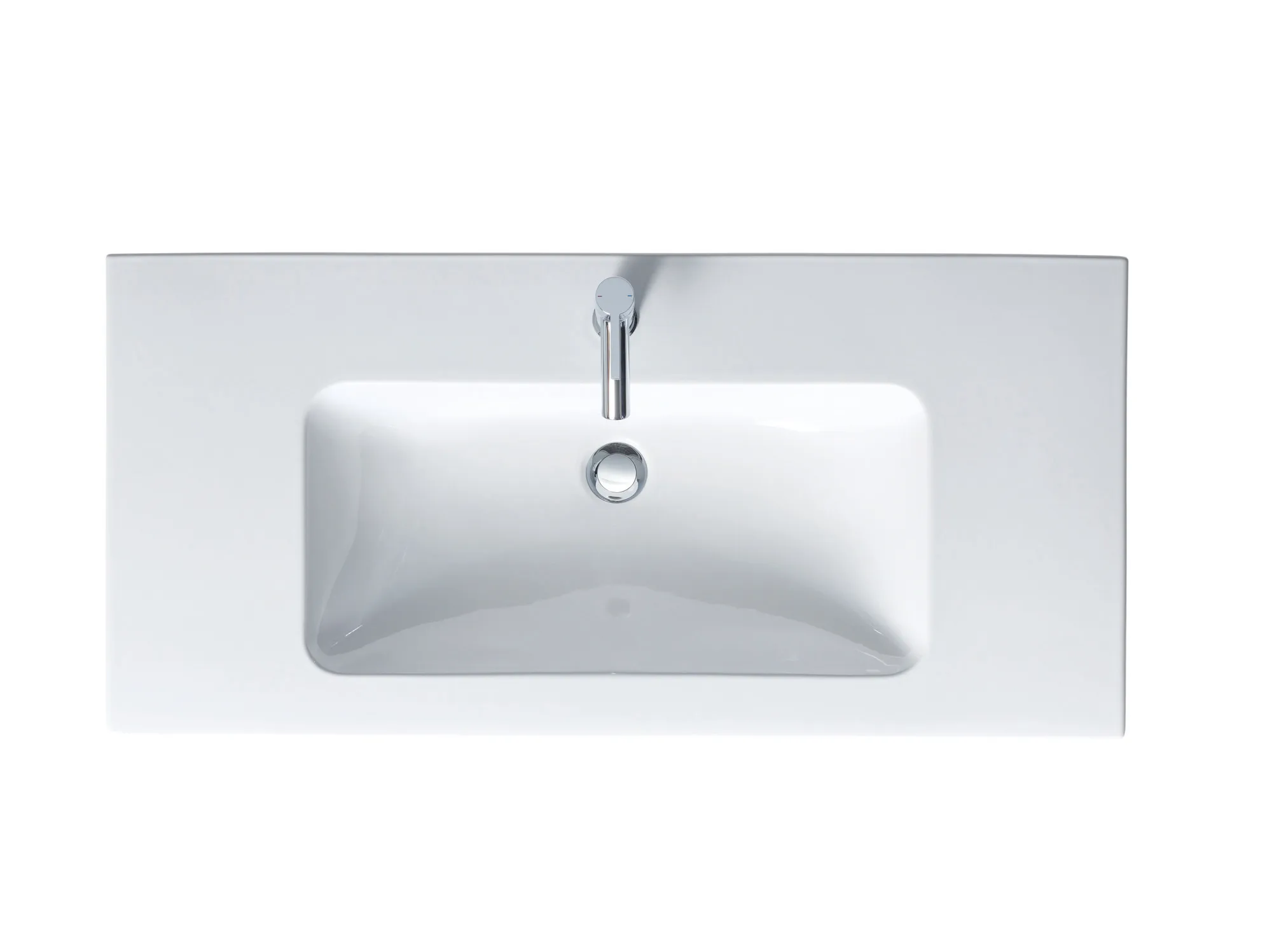 Wandwaschtisch „ME by Starck“, mit Überlauf, Hahnlochposition mittig in Weiß Hochglanz Becken: mittig / Farbe: Weiß Hochglanz / Größe: 103 × 49 cm / Hahnlochbohrung: mit 1×1 Hahnlochbohrung / Hahnlochposition: mittig / Oberflächenveredelung: ohne Oberflächenveredelung / Überlauf: mit Überlauf Wandwaschtisch „ME by Starck“, mit Überlauf, Hahnlochposition mittig in Weiß Hochglanz Becken: mittig / Farbe: Weiß Hochglanz / Größe: 103 × 49 cm / Hahnlochbohrung: mit 1×1 Hahnlochbohrung / Hahnlochposition: mittig / Oberflächenveredelung: ohne Oberflächenveredelung / Überlauf: mit Überlauf