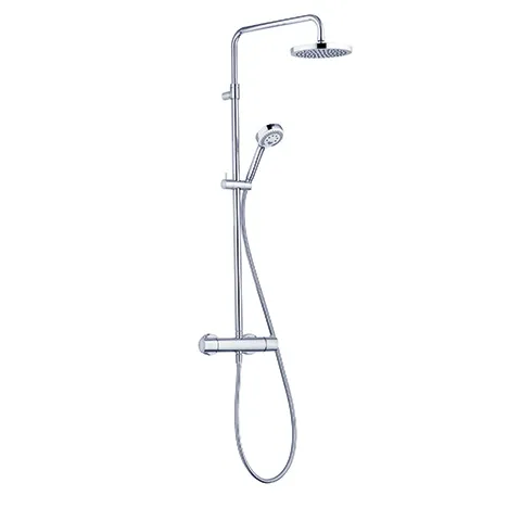 LOGO Thermostat Dual Shower System, Kopfbrause 200mm chrom LOGO Thermostat Dual Shower System, Kopfbrause 200mm chrom