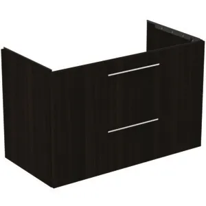Ideal Standard Waschtischunterschrank „i.lifeB“ 100 × 63 × 50,5 cm Coff ee Oak