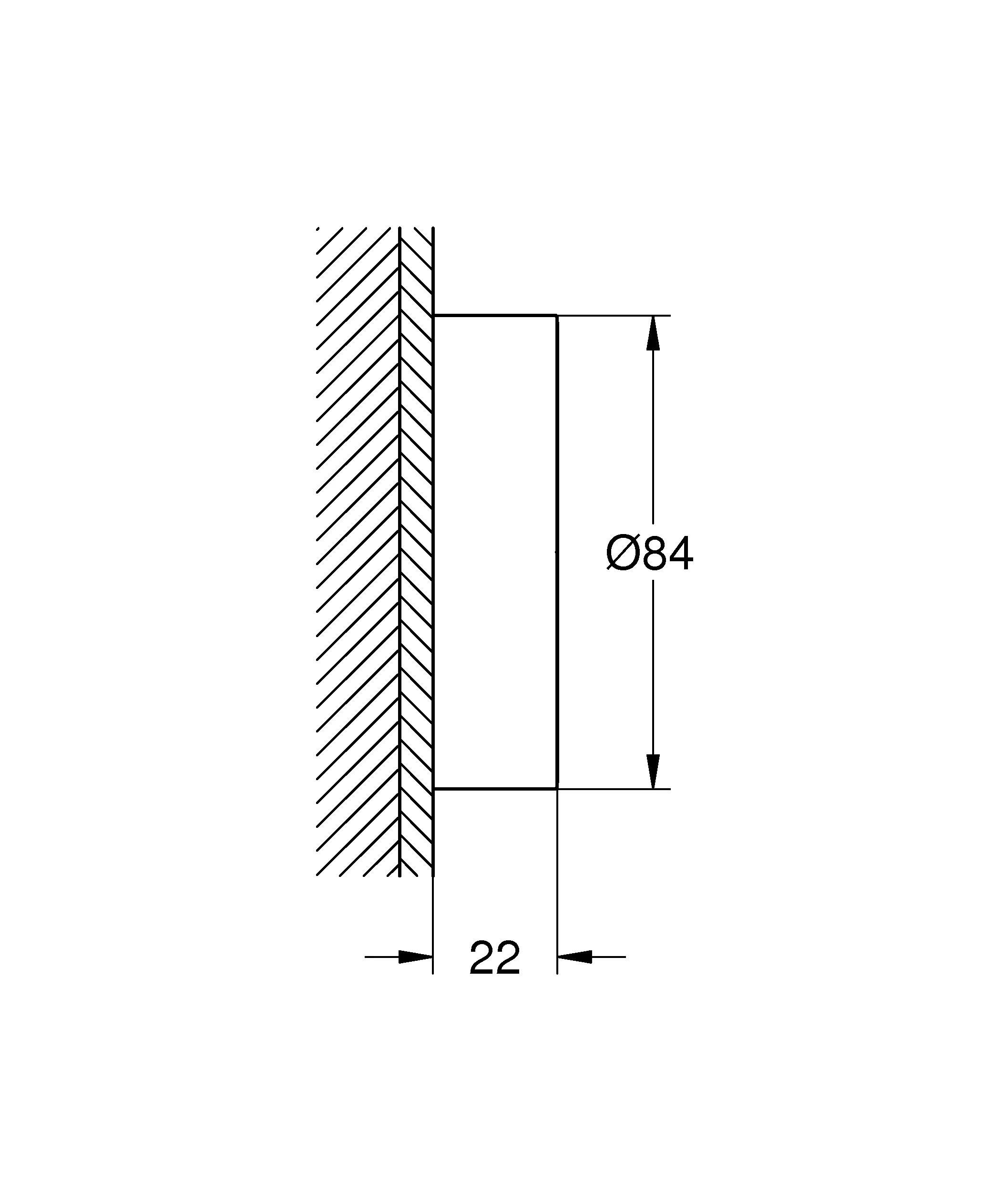 Fernbedienung Rainshower SmartConnect 26646, chrom