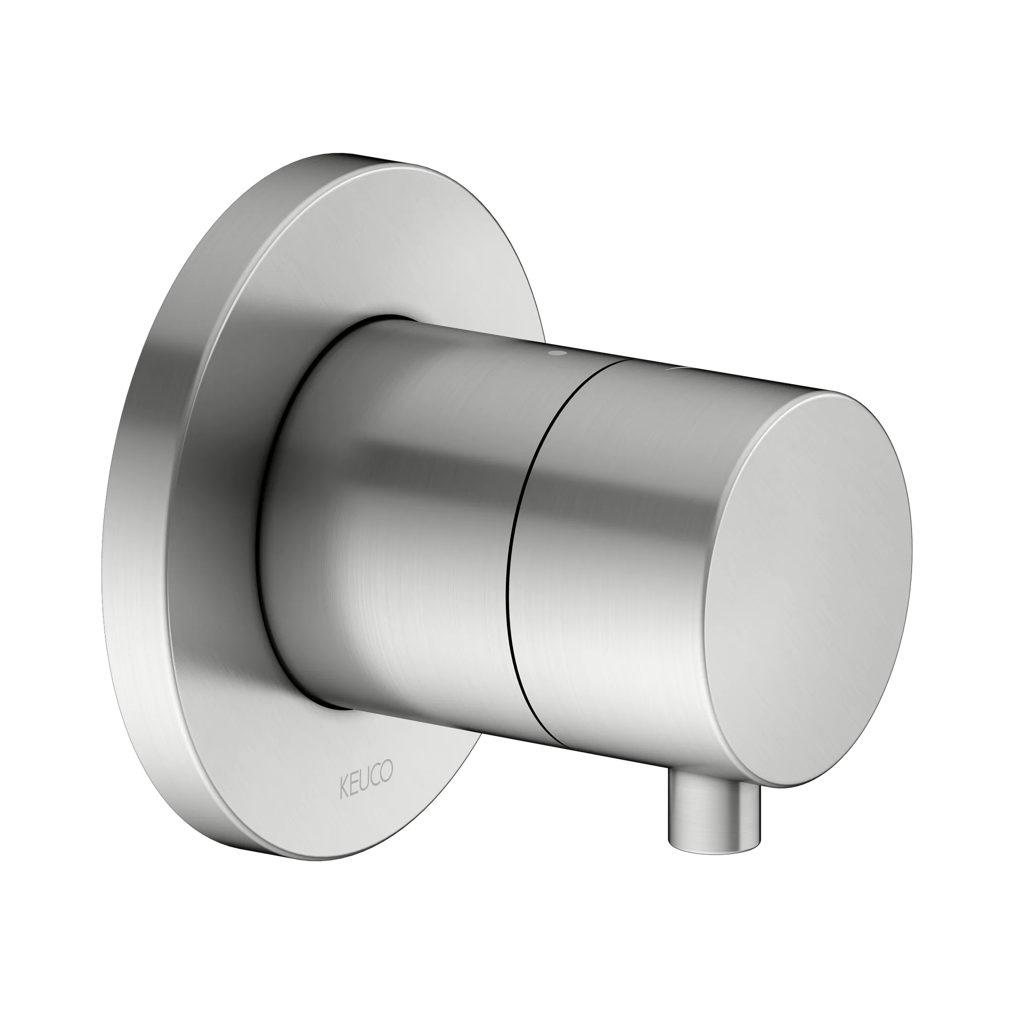 KEUCO IXMO Absperrventil Unterputz für 1 Verbraucher IXMO Comfort, rund Edelstahl-finish KEUCO IXMO Absperrventil Unterputz für 1 Verbraucher IXMO Comfort, rund Edelstahl-finish