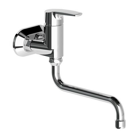 Heinrich Schulte Waschtisch-Wandarmatur „alpha_350“ Ausladung 200 mm in Chromoptik Heinrich Schulte Waschtisch-Wandarmatur „alpha_350“ Ausladung 200 mm in Chromoptik