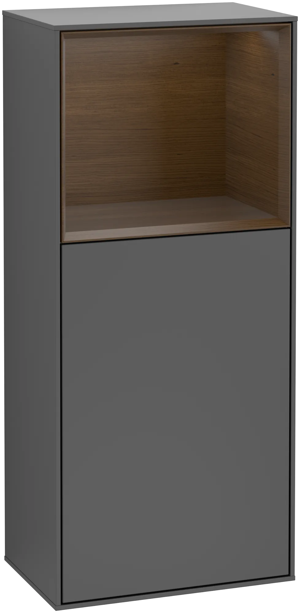 Villeroy & Boch Finion Seitenschrank F50 418x936x270mm anthrazit Villeroy & Boch Finion Seitenschrank F50 418x936x270mm anthrazit