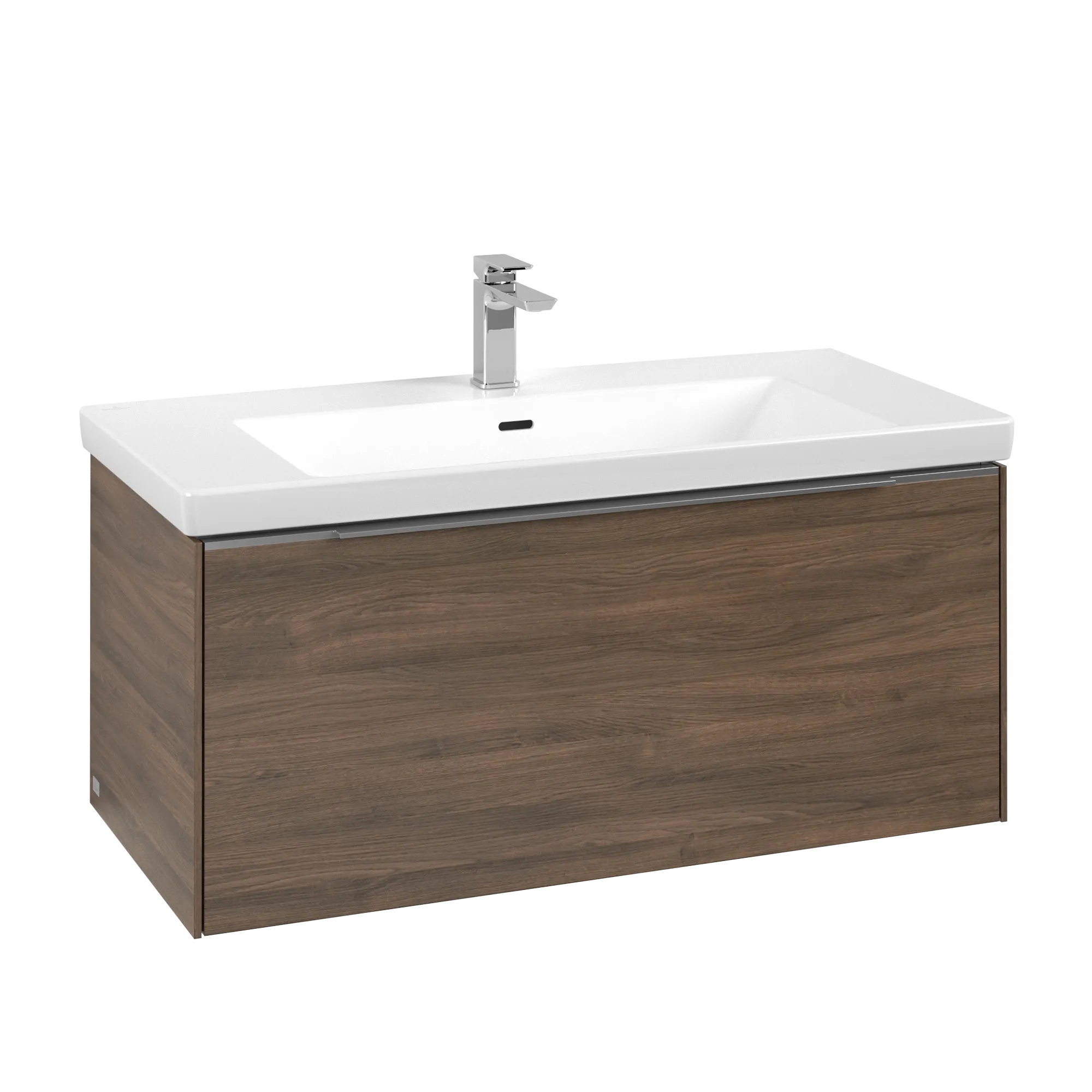 Villeroy & Boch Waschtischunterschrank „Subway 3.0“ für Schrankwaschtisch 973 × 429 × 478 mm Arizona Oak, für Becken mittig