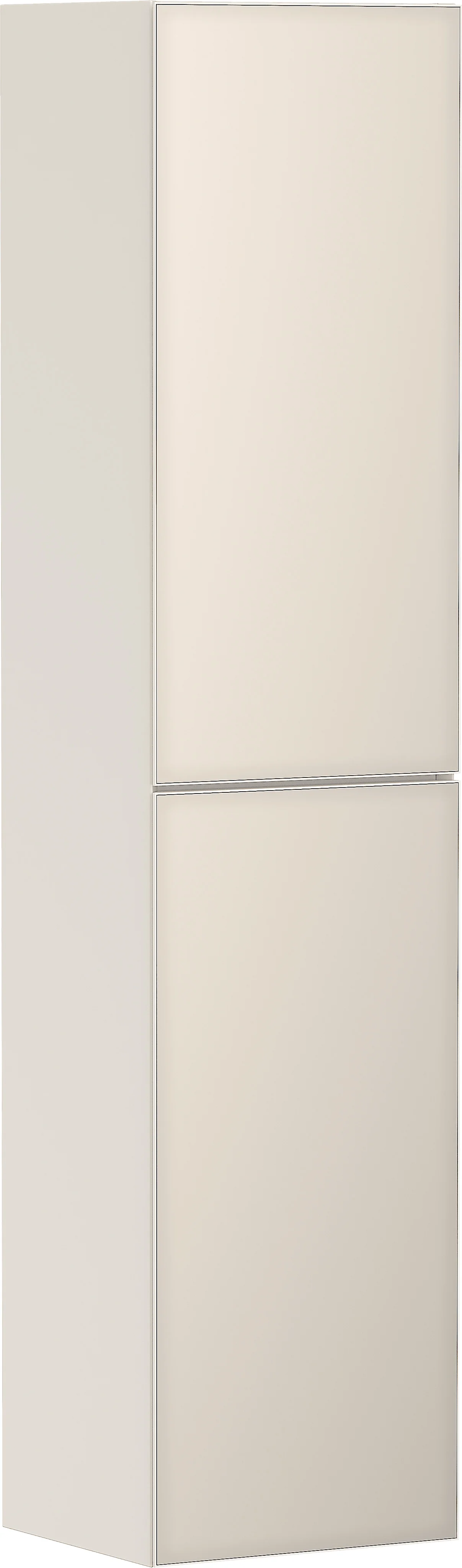 Hansgrohe Hochschrank Xevolos E Sandbeige Matt 400/360 mm, Türanschlag links, 2 Türen, PushOpen-Funktion
