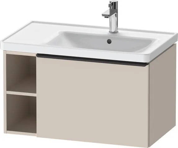 Duravit Waschtischunterschrank wandhängend „D-Neo“ 78,4 × 44 × 45,2 cm in Taupe Matt Duravit Waschtischunterschrank wandhängend „D-Neo“ 78,4 × 44 × 45,2 cm in Taupe Matt