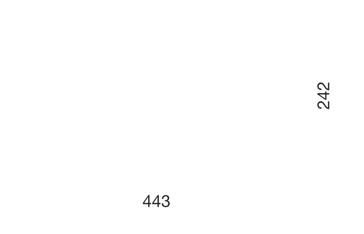 HEWI Kleider- & Hosenbügel 44,3 cm