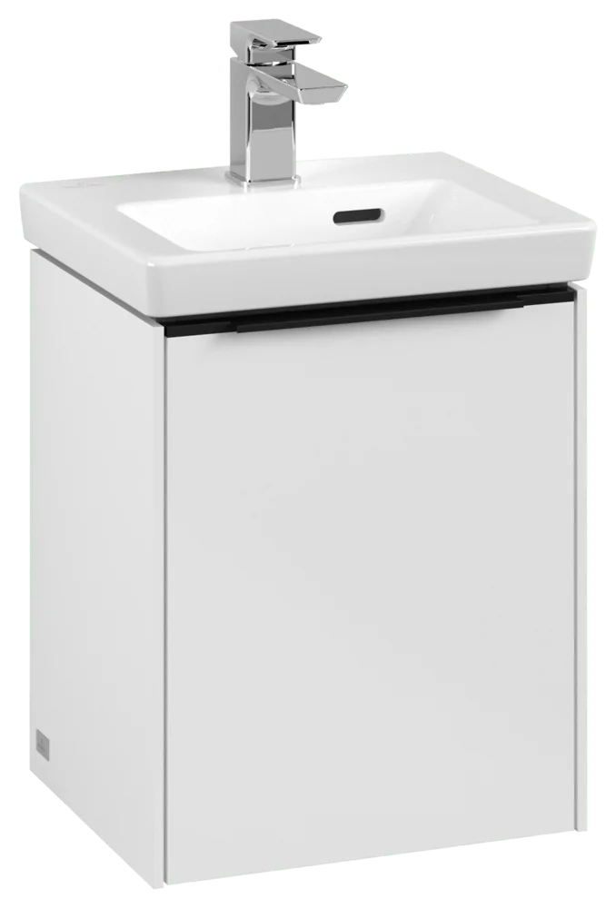 Villeroy & Boch Waschbeckenunterschrank Subway 3.0, Brilliant White, 351 x 429 x 293 mm, 1 Tür, SoftClosing, Wandmontage Villeroy & Boch Waschbeckenunterschrank Subway 3.0, Brilliant White, 351 x 429 x 293 mm, 1 Tür, SoftClosing, Wandmontage