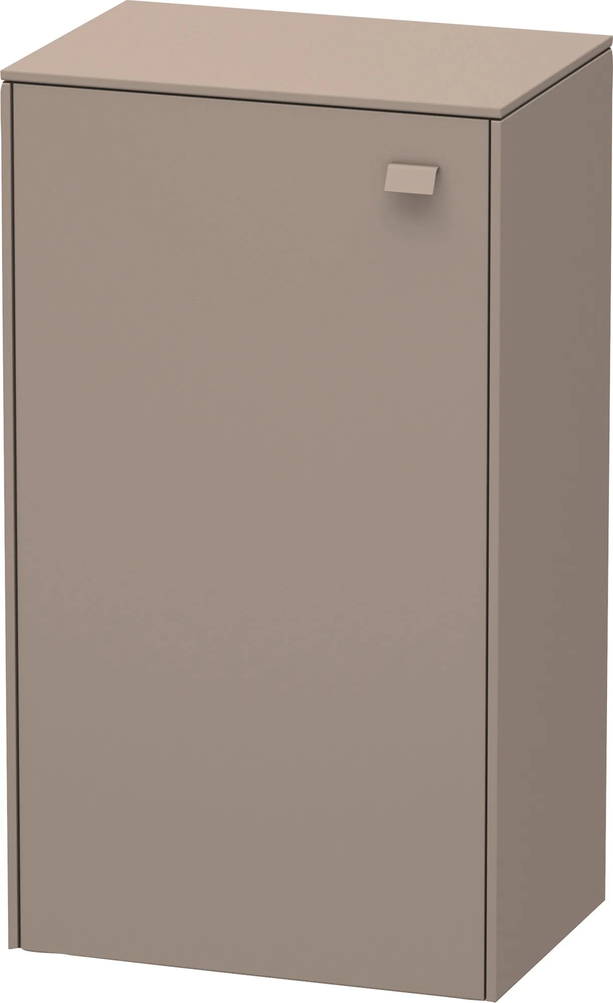 Duravit Halbhochschrank „Brioso“ 27 × 61 × 19,6 cm in Basalt Matt