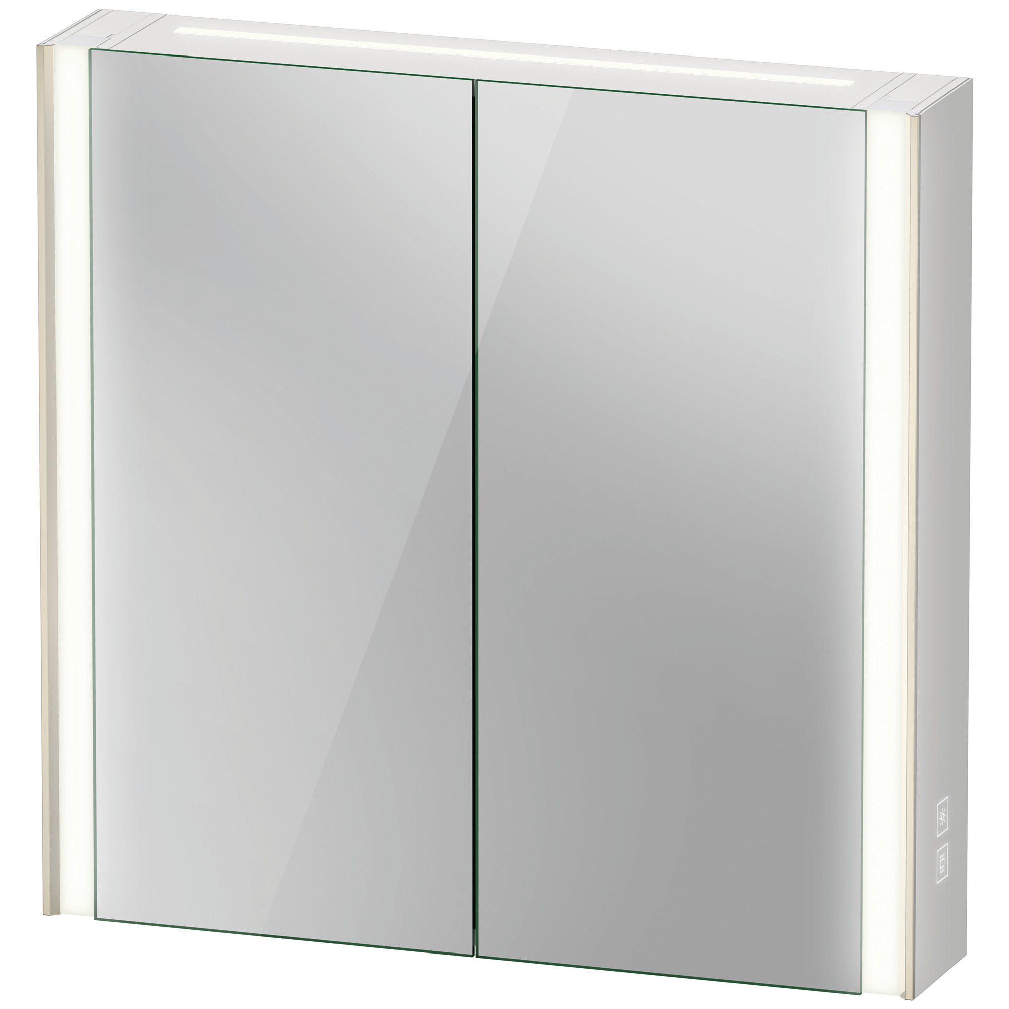 Duravit Spiegelschrank „XViu“ 82 × 80 × 15,6 cm