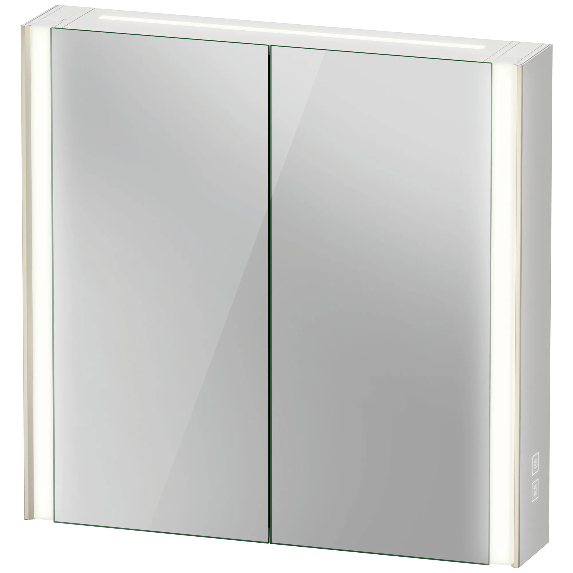 Duravit Spiegelschrank Version: Icon „XViu“ 82 × 80 × 15,6 cm