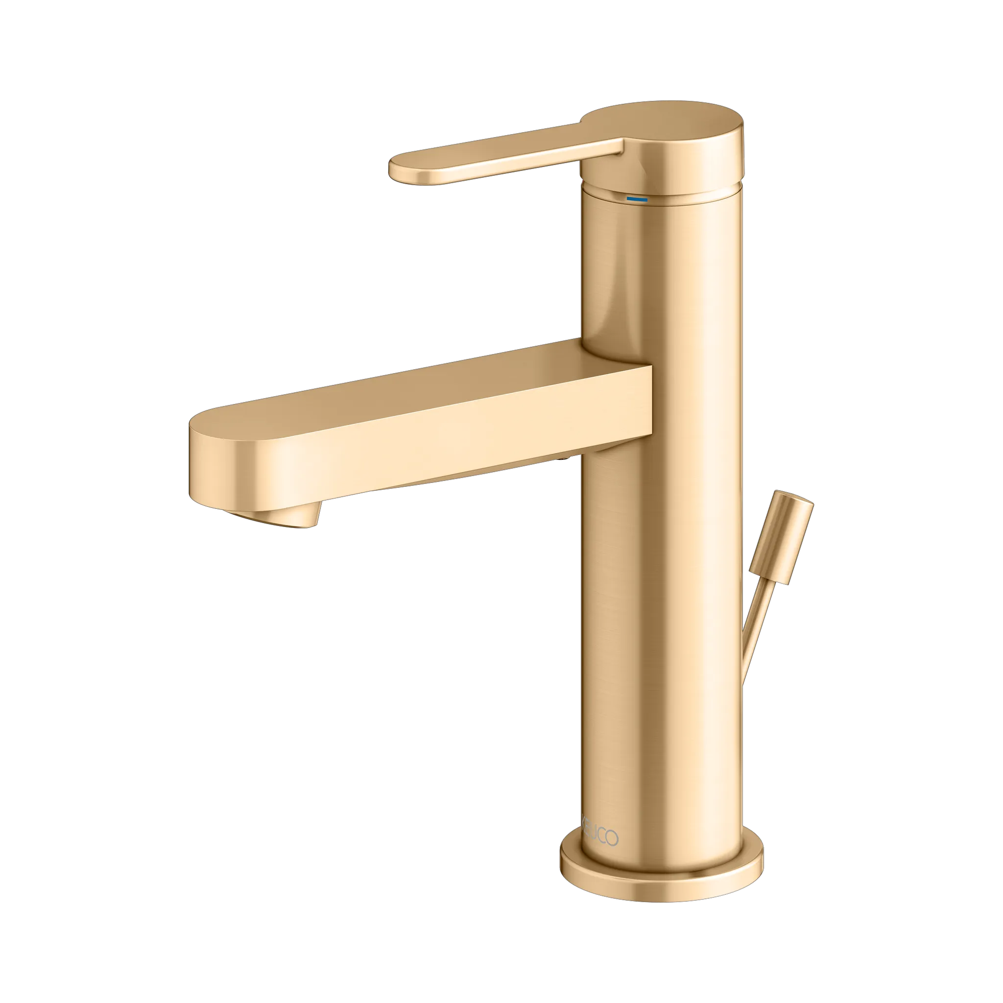 IXMO Einhebel-Waschtischmischer 100 IXMO Flat, Rosette rund Messing geb IXMO Einhebel-Waschtischmischer 100 IXMO Flat, Rosette rund Messing geb