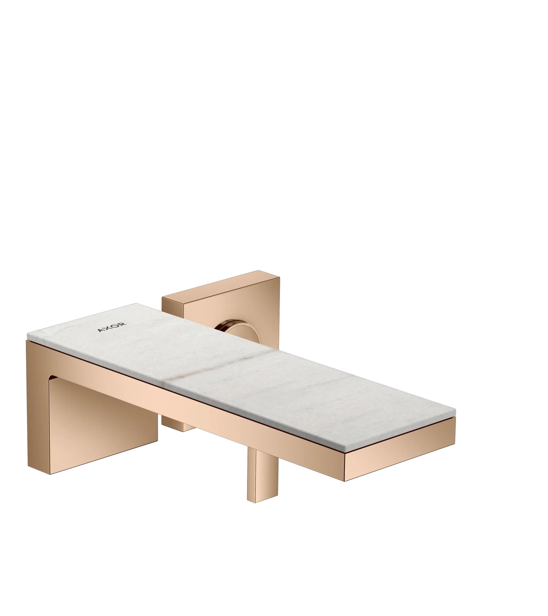 Hansgrohe AXOR MyEdition Mischer mit Platte 245 Marmor Lasa Covelano Vena Oro Hansgrohe AXOR MyEdition Mischer mit Platte 245 Marmor Lasa Covelano Vena Oro