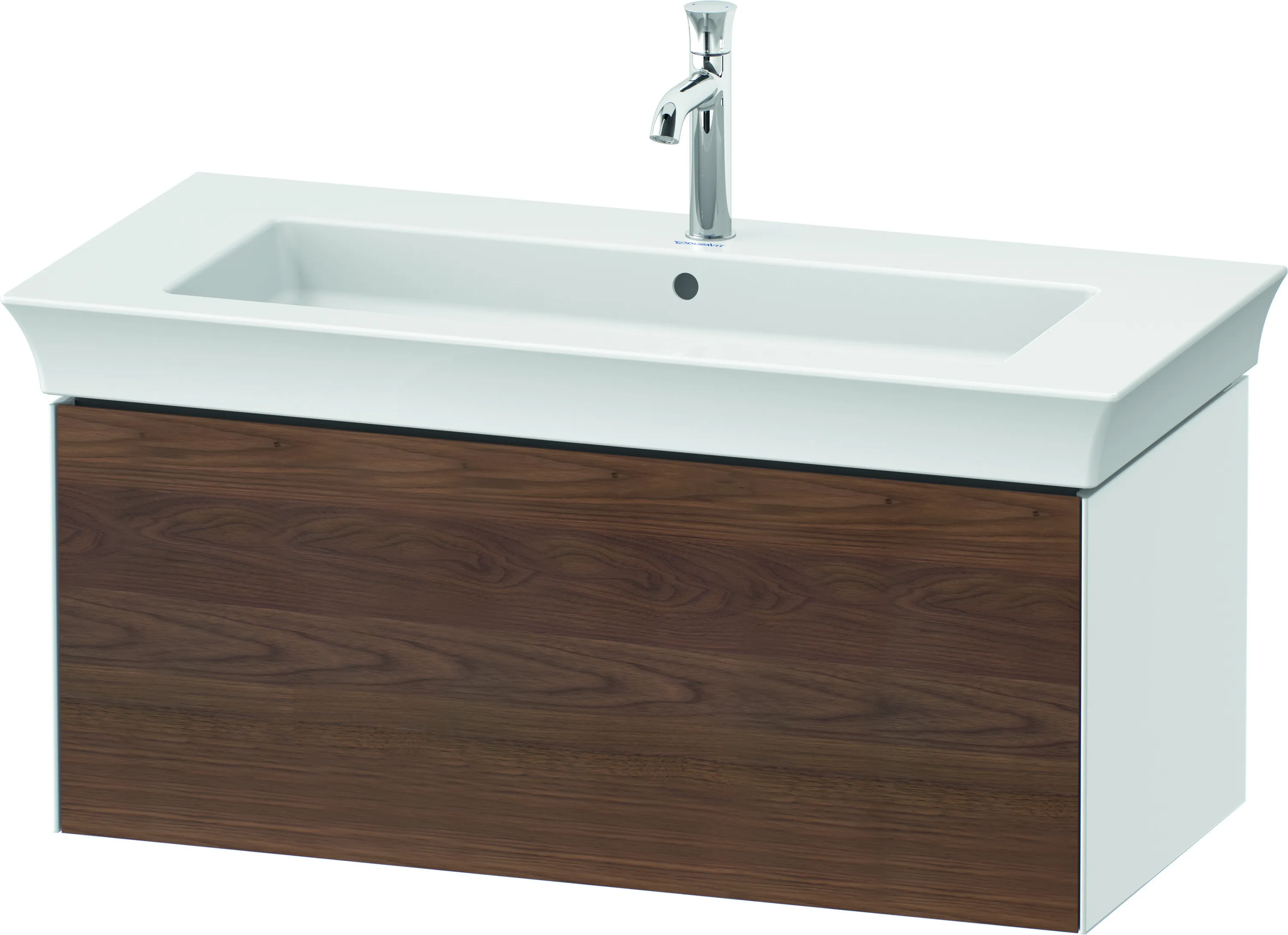 Duravit Waschtischunterschrank wandhängend „White Tulip“ 98,4 × 41 × 45,8 cm Duravit Waschtischunterschrank wandhängend „White Tulip“ 98,4 × 41 × 45,8 cm
