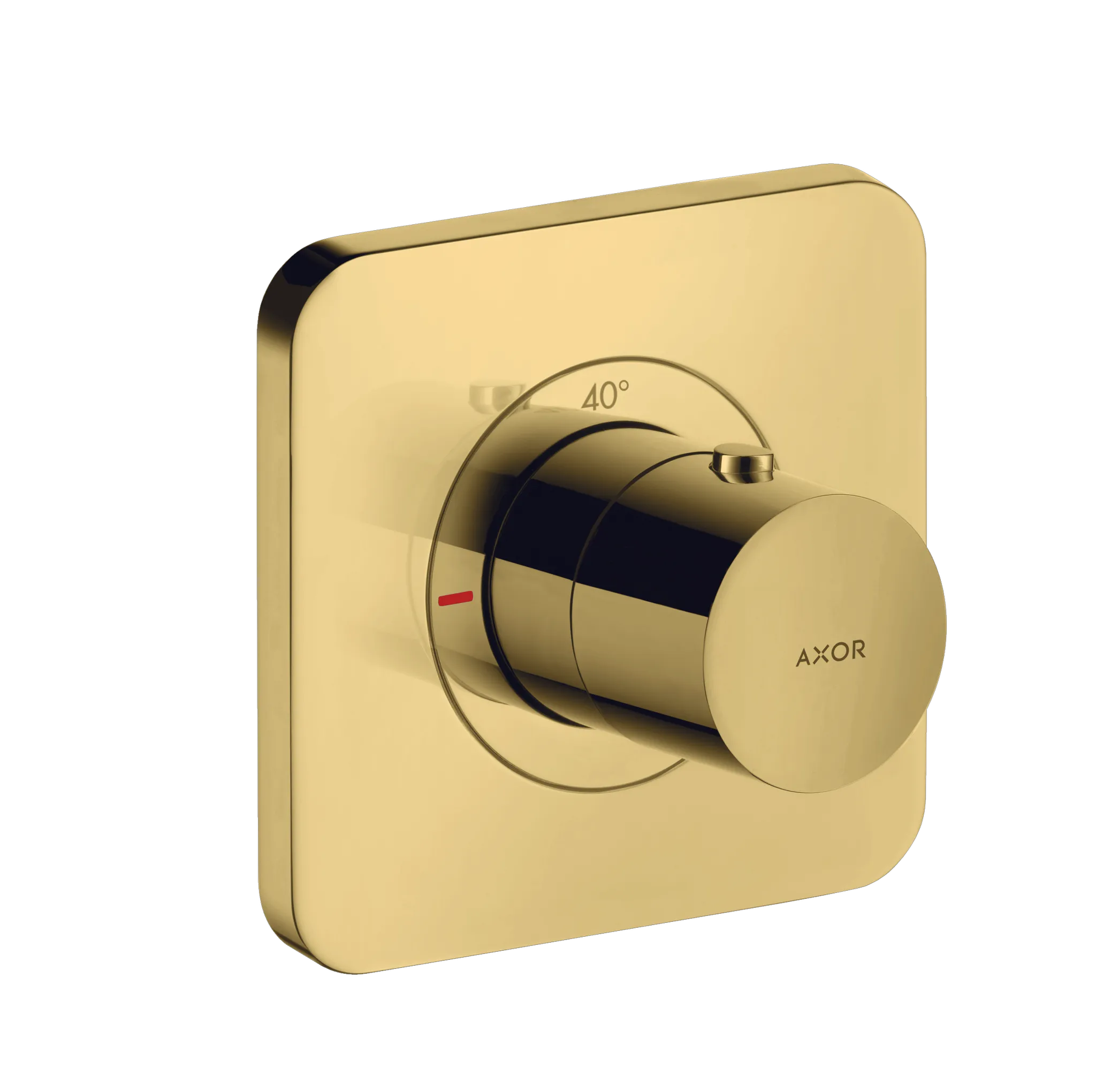 Hansgrohe AXOR Citterio E Thermostat 120⁄120 Unterputz, Polished Gold Optic Hansgrohe AXOR Citterio E Thermostat 120⁄120 Unterputz, Polished Gold Optic