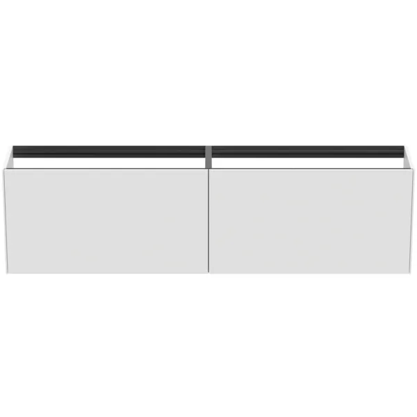 Ideal Standard Waschtischunterschrank Conca, 2 Auszüge, ohne Platte, 1985x373x540mm, Weiß Ideal Standard Waschtischunterschrank Conca, 2 Auszüge, ohne Platte, 1985x373x540mm, Weiß
