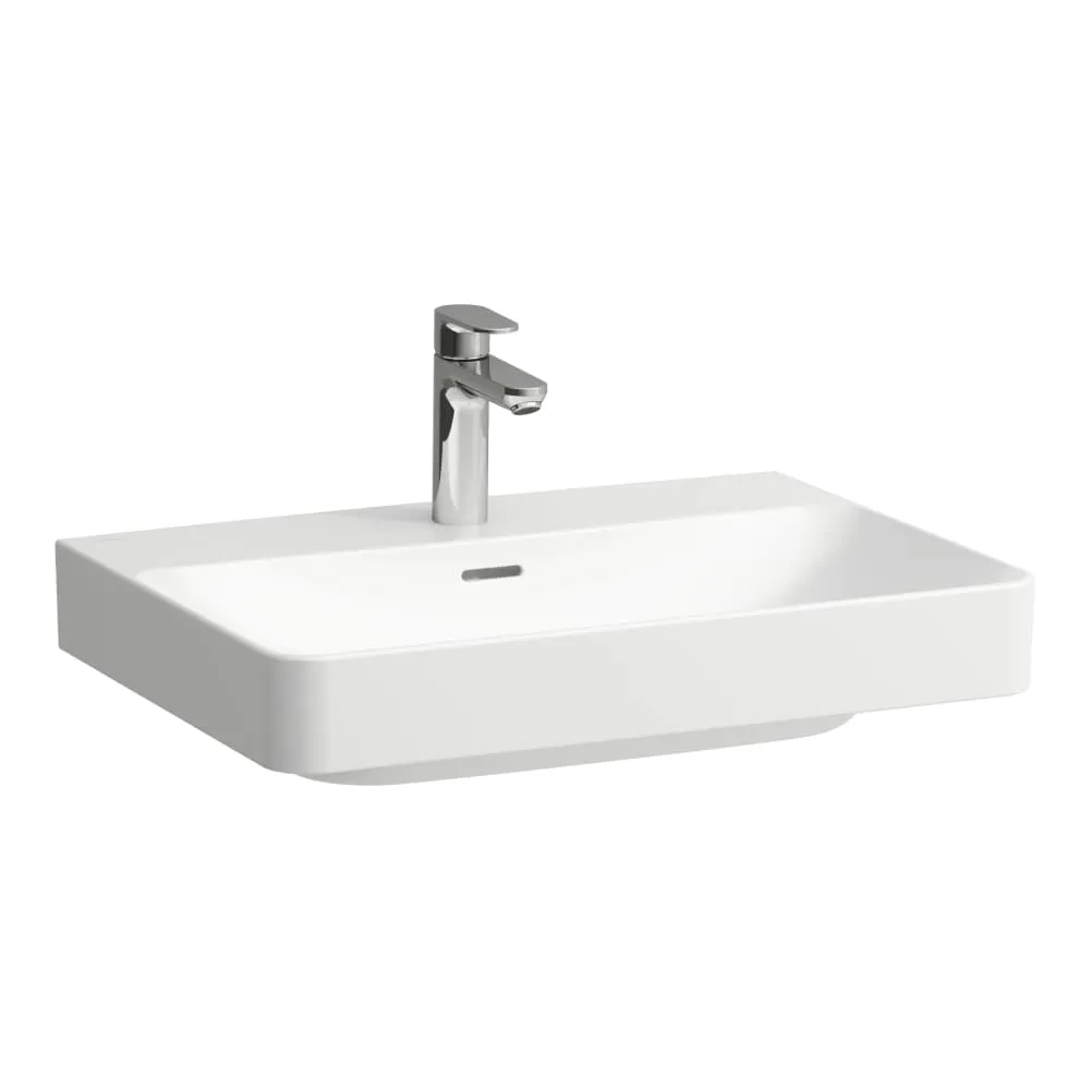 PRO X Aufsatz-Waschtisch 816864 1HL m. mÜL, 650x465, weiß