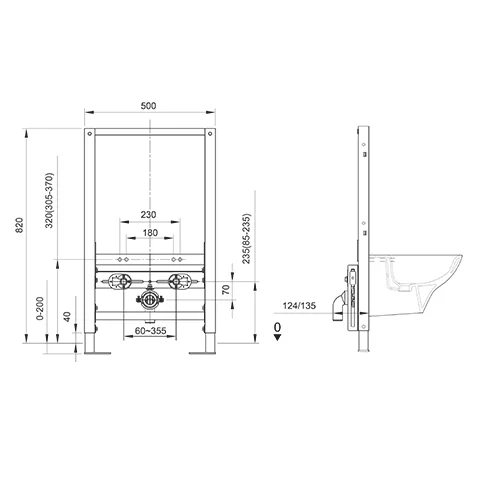Kludi UNIFIX Bidet-Element 80 – Kompaktes Bidet für den Einbau in Waschbecken Kludi UNIFIX Bidet-Element 80 – Kompaktes Bidet für den Einbau in Waschbecken