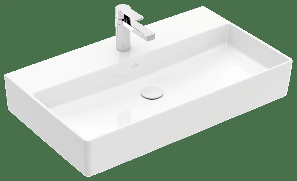 Villeroy & Boch Waschbecken Memento 2.0 800x470mm Rechteck TitanCeram Weiß Alpin