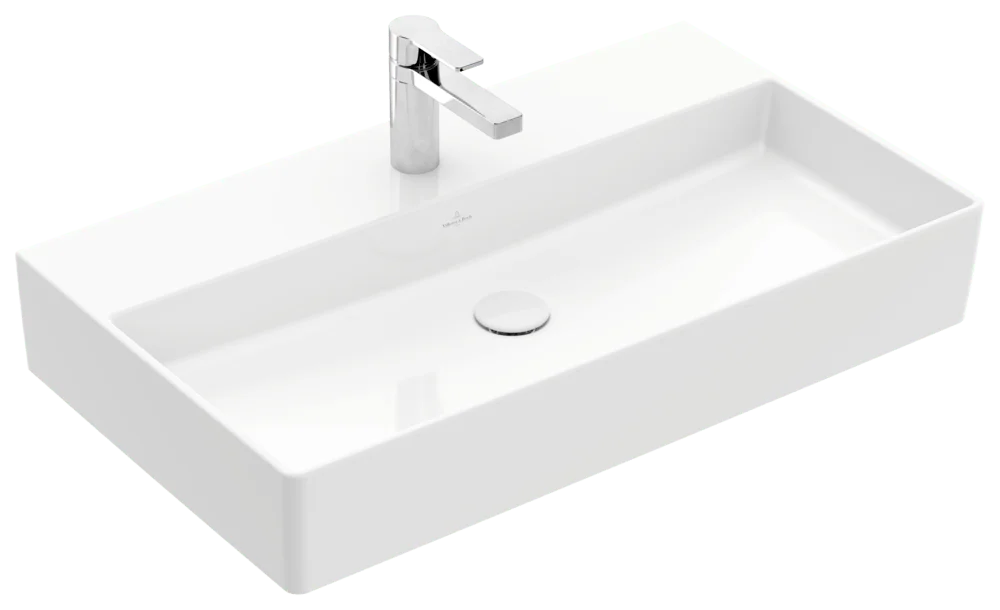 Villeroy & Boch Waschbecken Memento 2.0 800x470mm Rechteck TitanCeram Weiß Alpin Villeroy & Boch Waschbecken Memento 2.0 800x470mm Rechteck TitanCeram Weiß Alpin