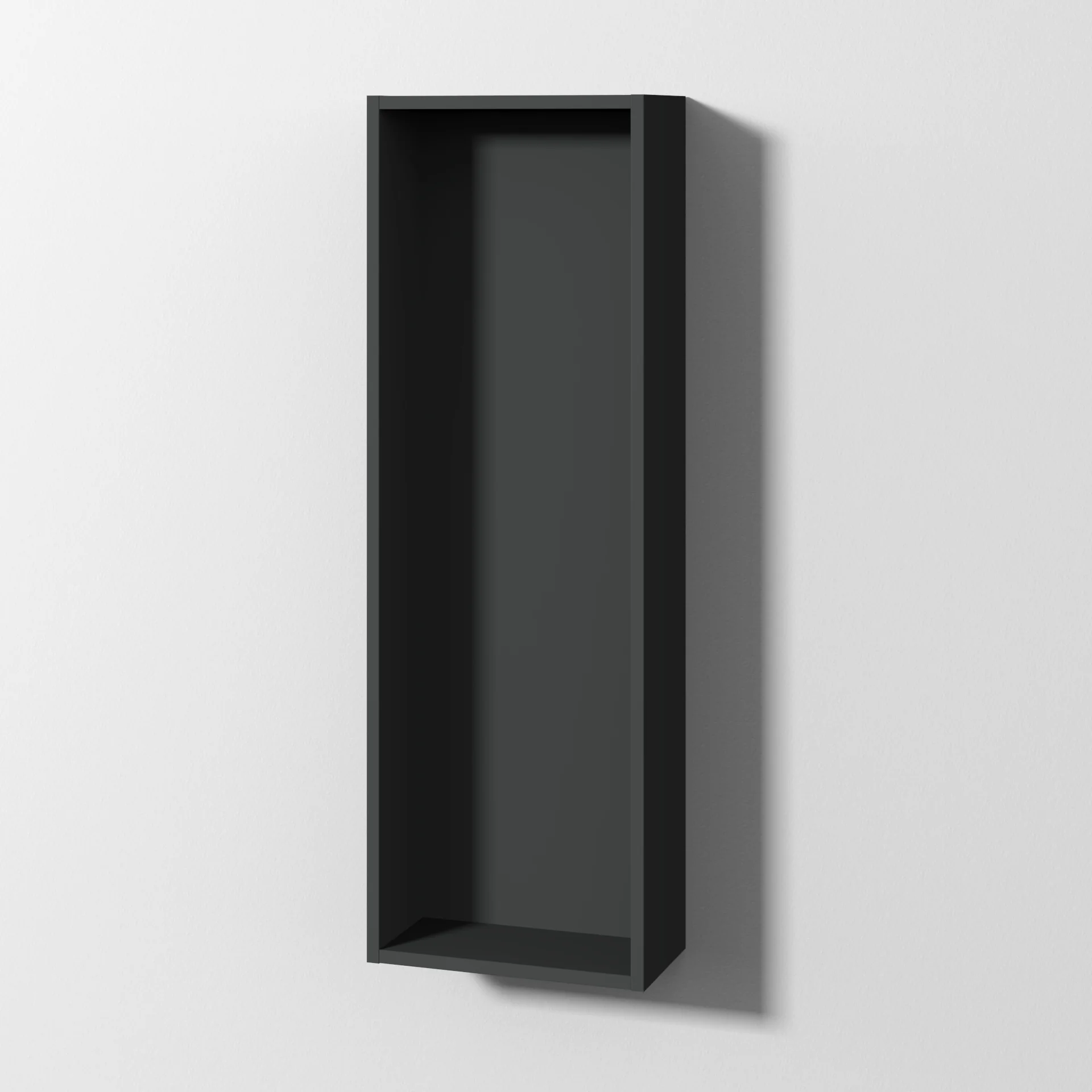Sanipa Cubes Regalmodul offen Graphit-Matt 1050x350x180 mm