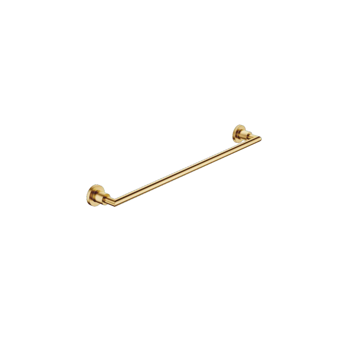 Dornbracht Badetuchhalter TARA Messing gebürstet (23kt Gold), Stichmaß 600 mm, Breite 655 mm, Höhe 55 mm