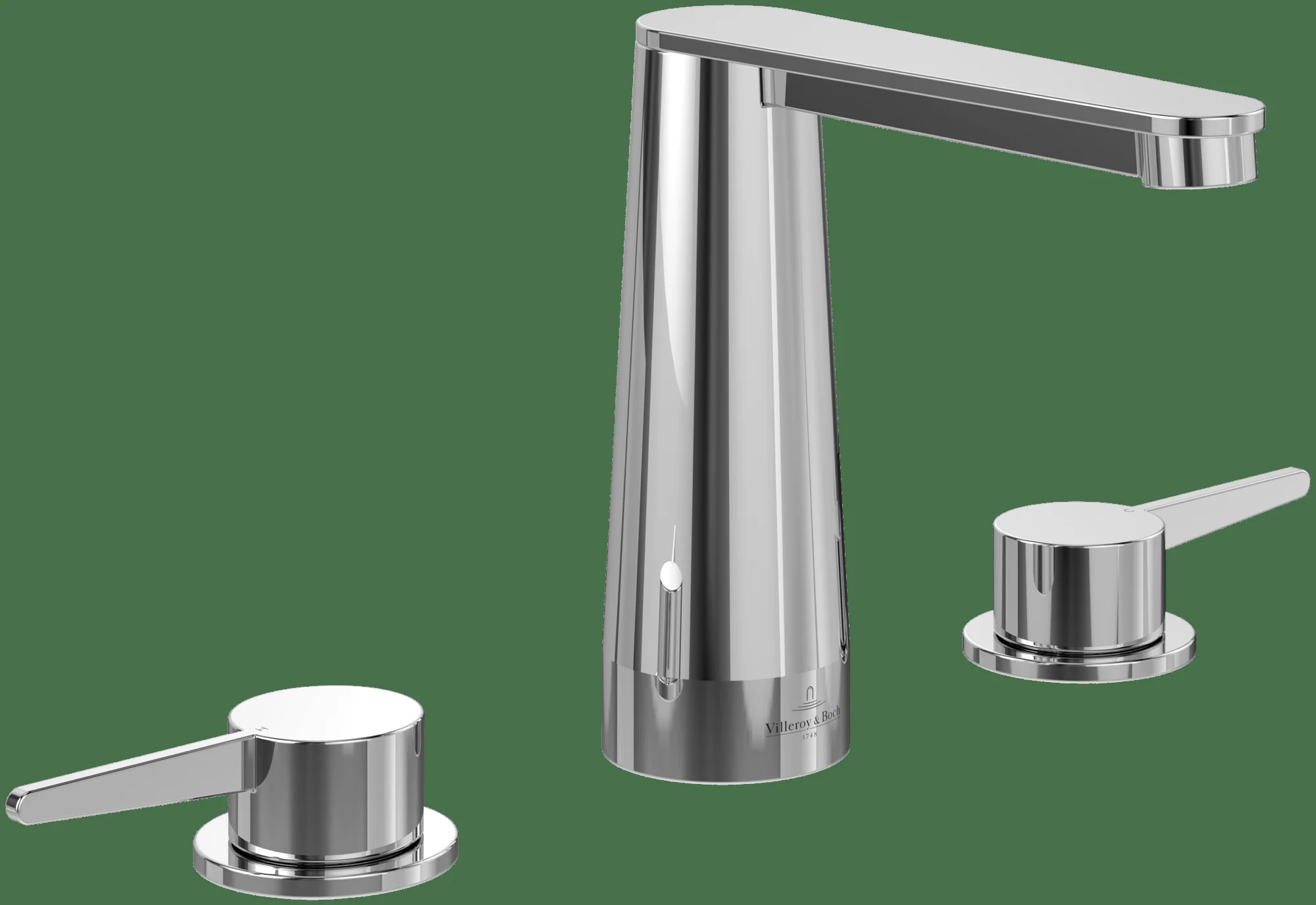 Villeroy & Boch Conum Dreiloch-Waschtischarmatur TVW127001001 Chrom