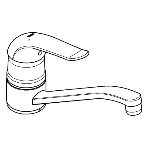 Grohe Euroeco Special Einhand-Spültischbatterie, ½, Einlochmontage, chrom Grohe Euroeco Special Einhand-Spültischbatterie, ½, Einlochmontage, chrom