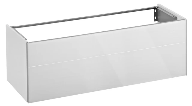 KEUCO Waschtischunterschrank mit Auszug „Royal Reflex“ Titan (Glas), Titan (Lack, seidenmatt), ohne Beleuchtung 1296 × 450 × 487 mm KEUCO Waschtischunterschrank mit Auszug „Royal Reflex“ Titan (Glas), Titan (Lack, seidenmatt), ohne Beleuchtung 1296 × 450 × 487 mm