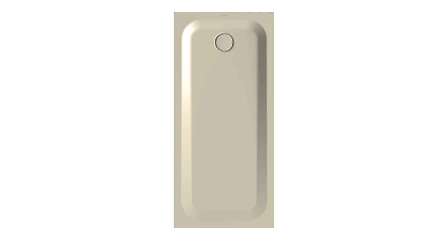 Bette rechteck Duschwanne „BetteUltra“ 1500 × 700 mm ohne Oberflächenbeschichtung, ohne Oberflächenveredelung, ohne Wannenträger, in Beige