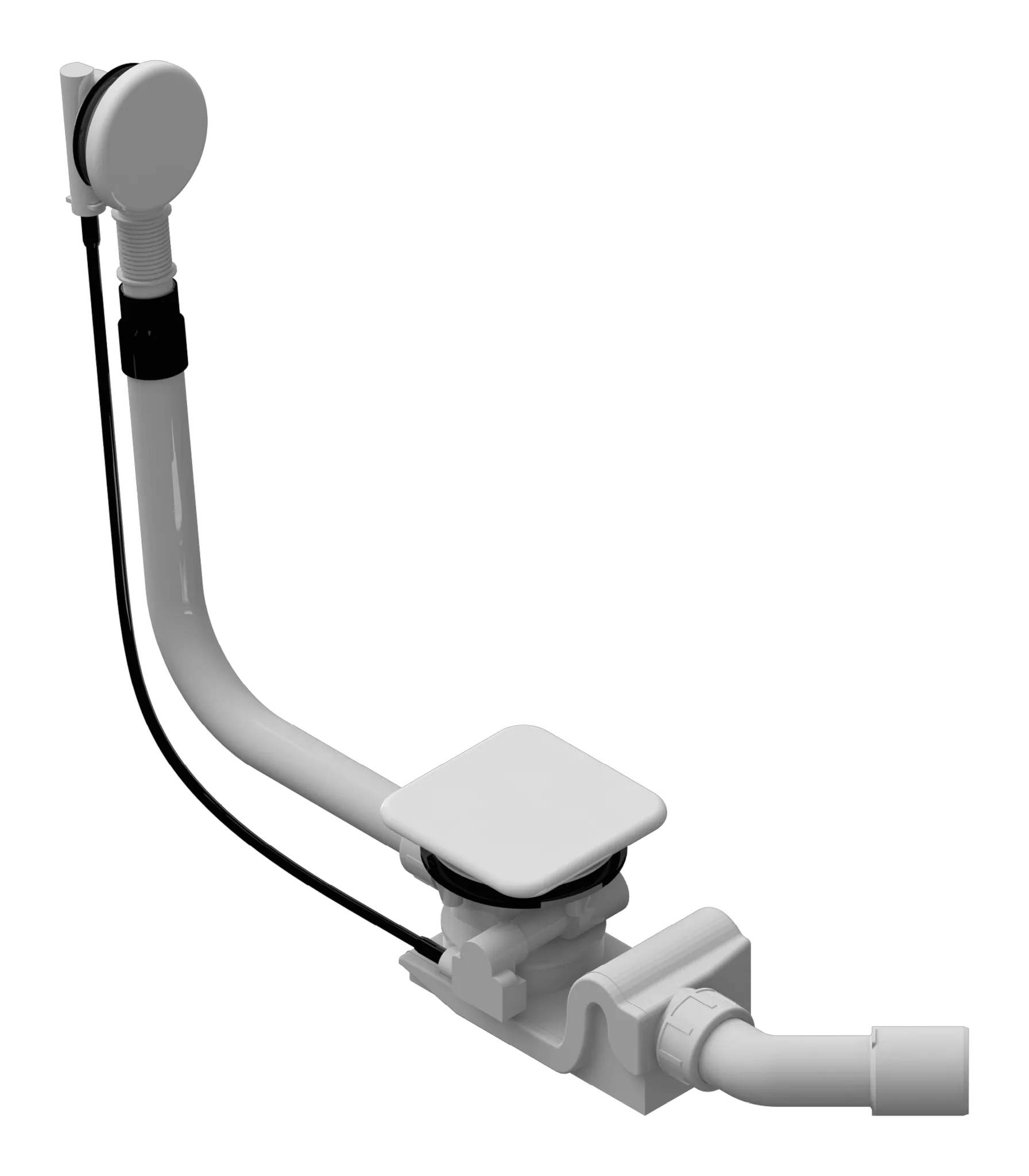 Kaldewei Ablaufgarnitur mit emaillierter Ablaufabdeckung für Modell 4080 „Conoduo“, „Incava“ in schwarz matt Kaldewei Ablaufgarnitur mit emaillierter Ablaufabdeckung für Modell 4080 „Conoduo“, „Incava“ in schwarz matt