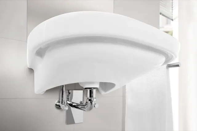 Villeroy & Boch Wandwaschtisch „ViCare“ 555 × 540 × 195 mm, mit Hahnlochbohrung in Weiß Alpin Villeroy & Boch Wandwaschtisch „ViCare“ 555 × 540 × 195 mm, mit Hahnlochbohrung in Weiß Alpin