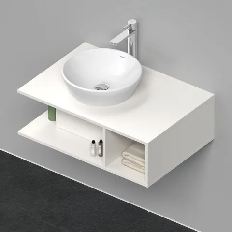 Duravit Waschtischunterschrank wandhängend „D-Neo“ 80 × 26 × 55 cm Weiß Hochglanz Duravit Waschtischunterschrank wandhängend „D-Neo“ 80 × 26 × 55 cm Weiß Hochglanz