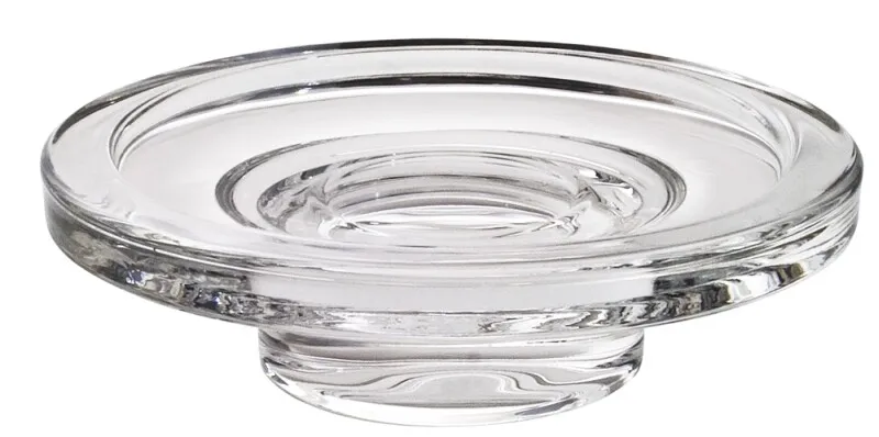 new waves Seifenhalter Ersatzschale, Kristallglas klar new waves Seifenhalter Ersatzschale, Kristallglas klar