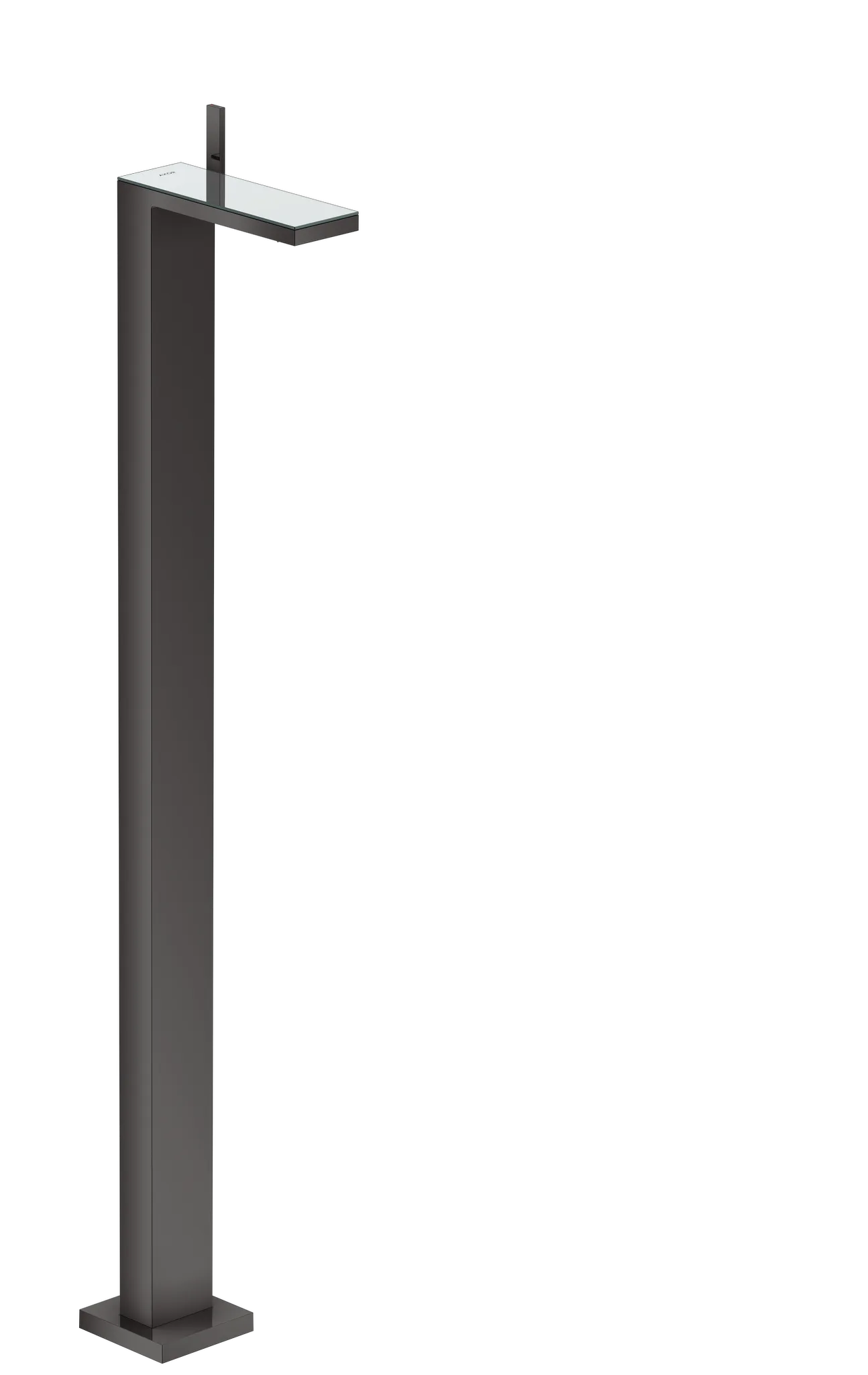 Hansgrohe AXOR MyEdition Mischer mit Platte 245 Glas, abnehmbar Hansgrohe AXOR MyEdition Mischer mit Platte 245 Glas, abnehmbar