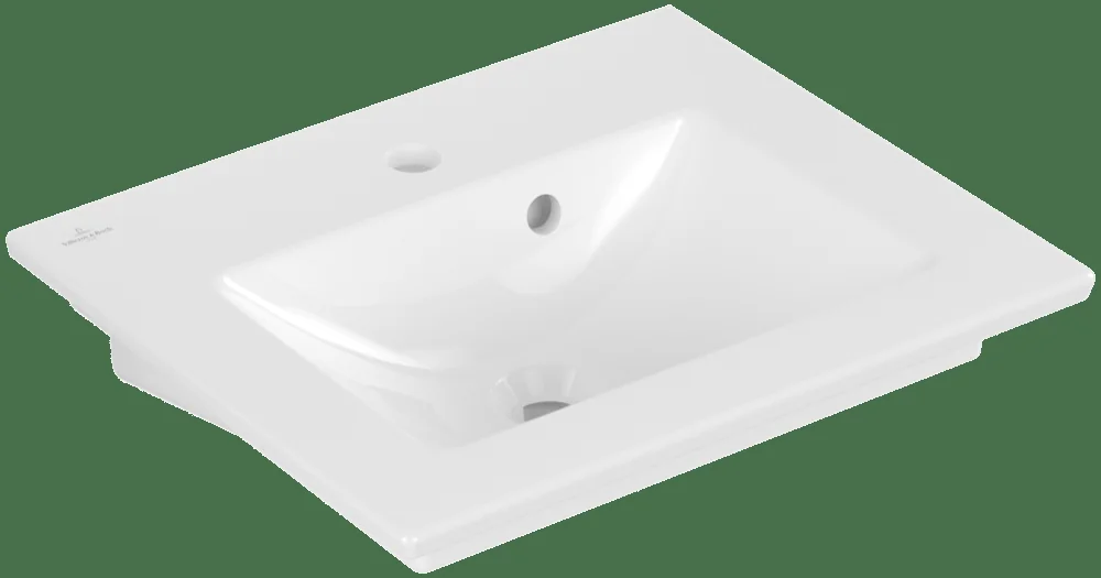 Villeroy & Boch Venticello Handwaschbecken 500x420mm Rechteck 1HL. mit Überlauf Weiß Alpin Villeroy & Boch Venticello Handwaschbecken 500x420mm Rechteck 1HL. mit Überlauf Weiß Alpin