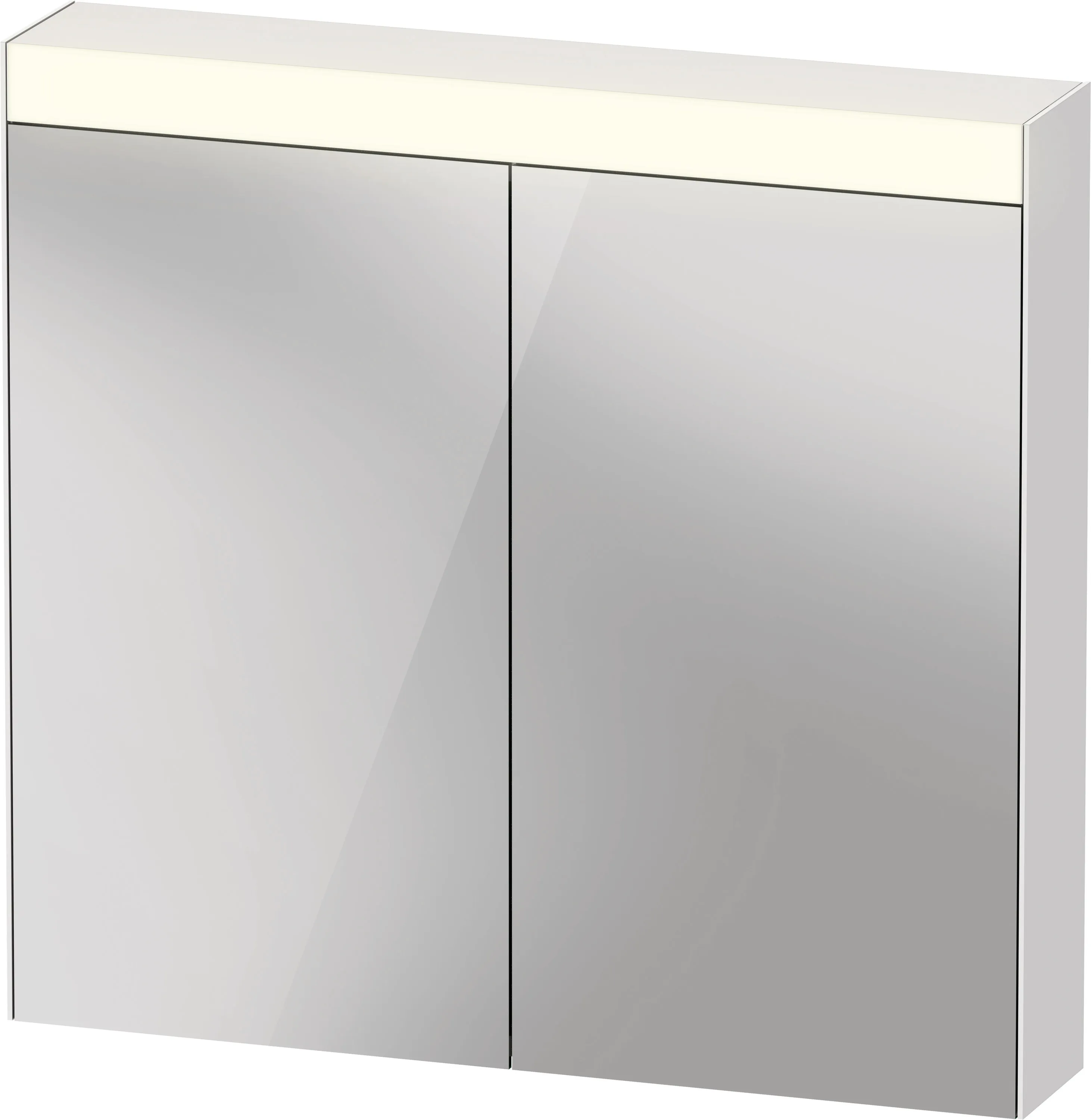 Duravit Spiegelschrank „Licht & Spiegel“ 81 × 76 × 14,8 cm