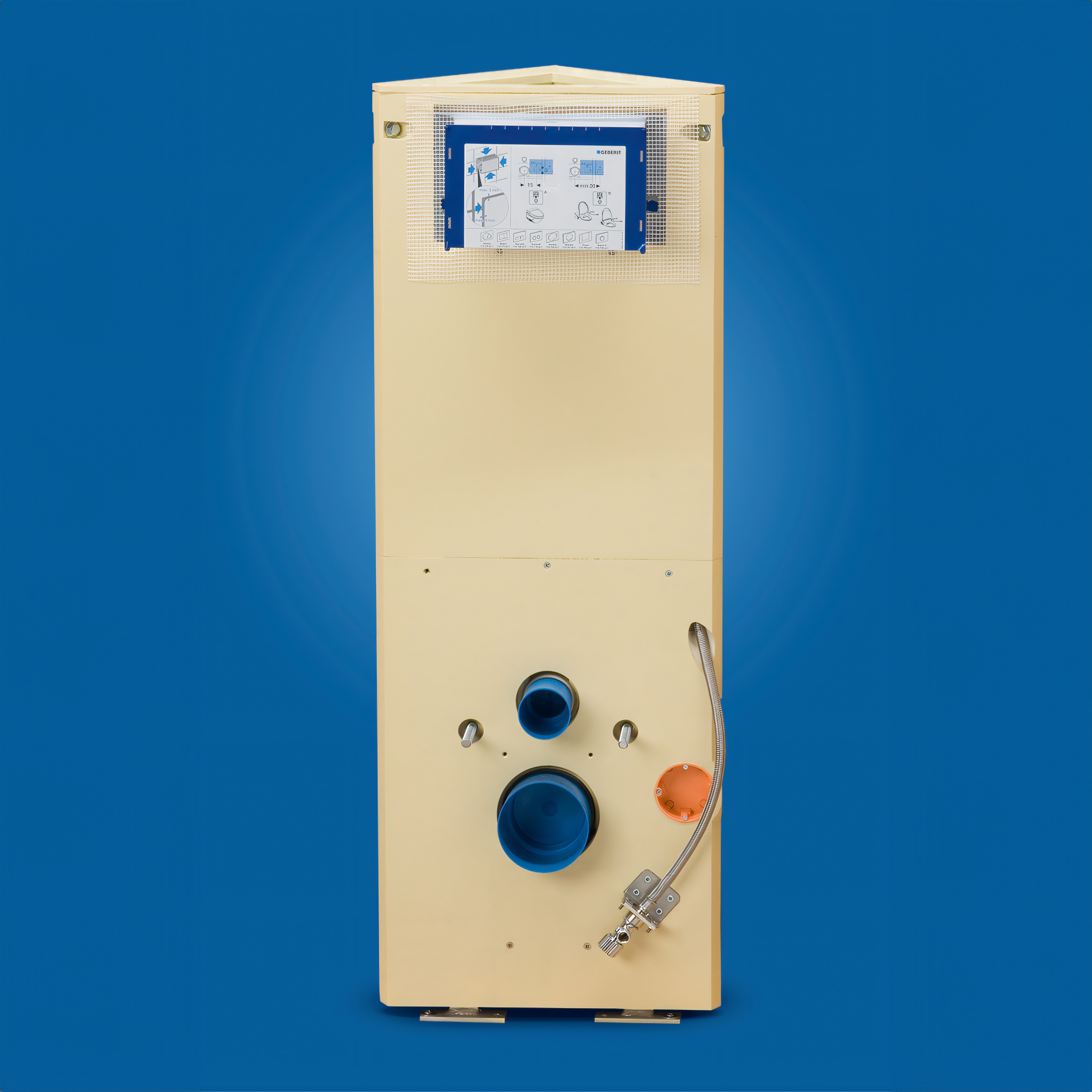 Grumbach WC-Eck-Vorwand-/Einbauelement für Toilette mit Unterputz-Spülkasten Sigma (UP320) für Dusch-WCs vorgerichtet 1306.III 108 × 40 × 22 cm Grumbach WC-Eck-Vorwand-/Einbauelement für Toilette mit Unterputz-Spülkasten Sigma (UP320) für Dusch-WCs vorgerichtet 1306.III 108 × 40 × 22 cm