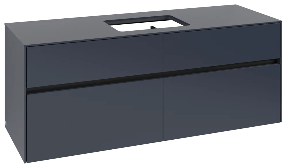 Villeroy & Boch Collaro Waschbeckenunterschrank C11600 1400x548x500mm Marine Blue