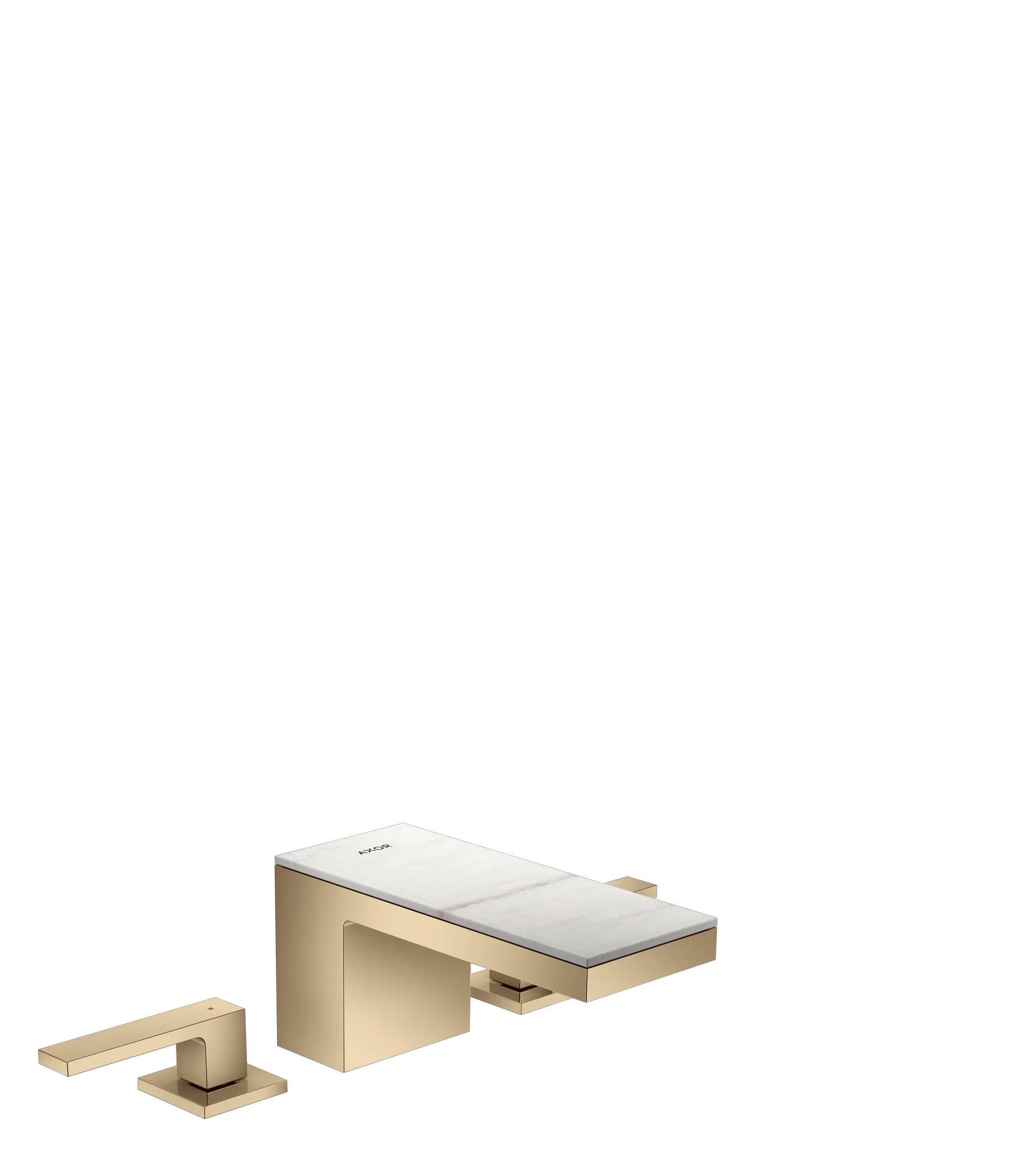 Hansgrohe AXOR MyEdition Mischer mit Platte 200 Marmor Lasa Covelano Vena Oro Hansgrohe AXOR MyEdition Mischer mit Platte 200 Marmor Lasa Covelano Vena Oro