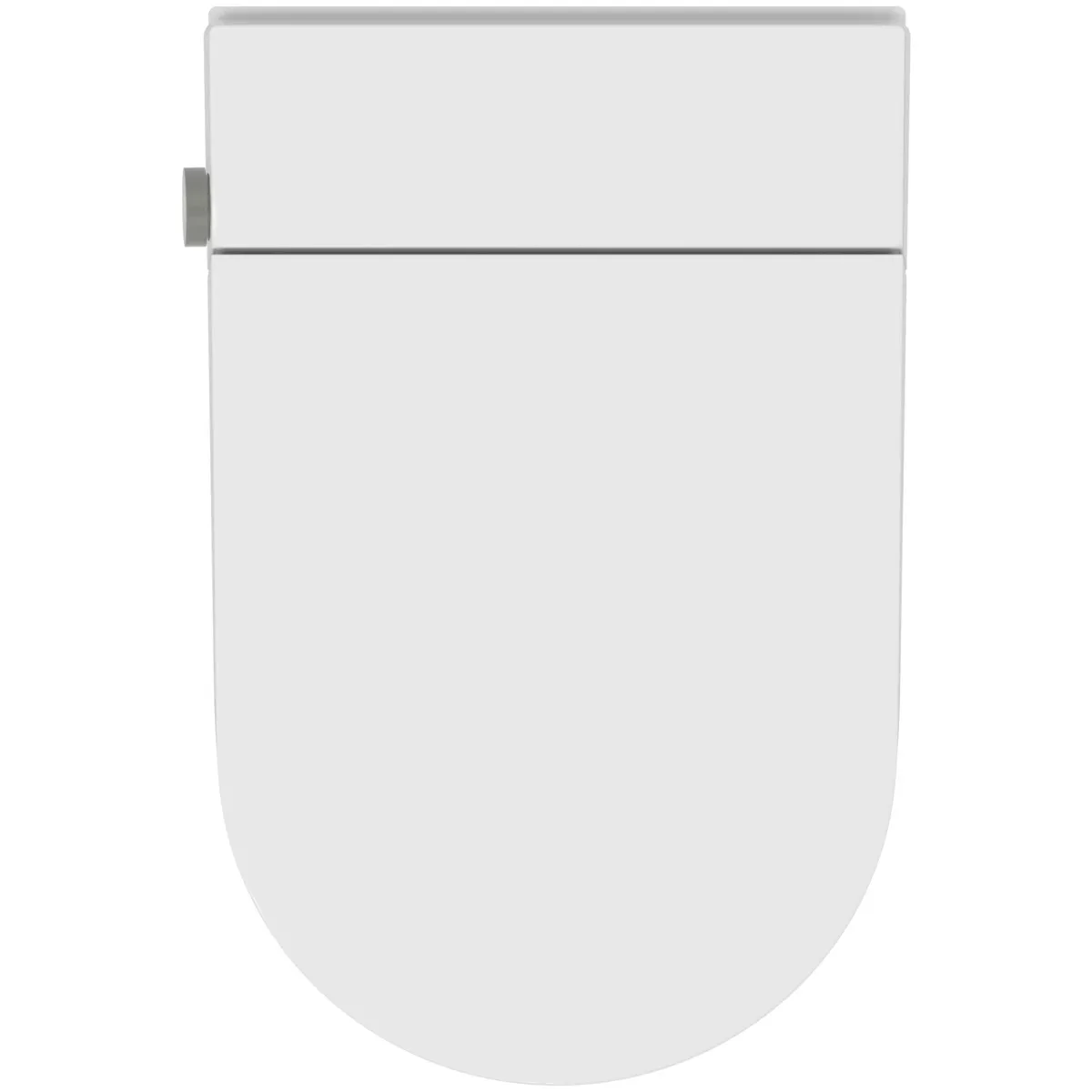 Wandtiefspül-WC mit Sitz i.life E ohne Spülrand mit Duschfunktion Weiß Wandtiefspül-WC mit Sitz i.life E ohne Spülrand mit Duschfunktion Weiß