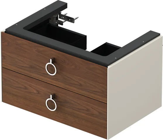 Duravit Waschtischunterschrank wandhängend „White Tulip“ 68,4 × 41 × 45,8 cm