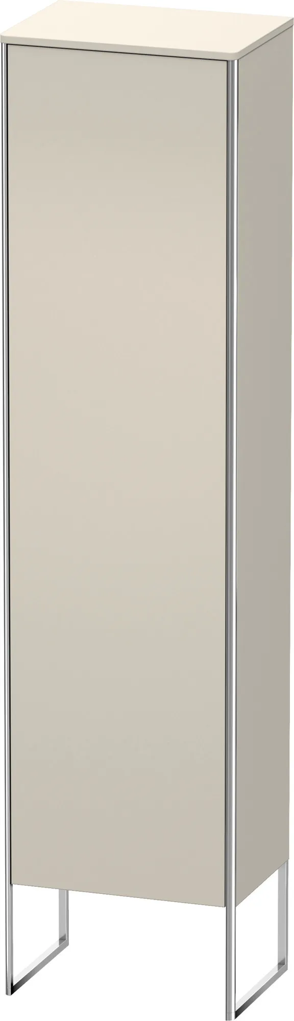 Duravit Hochschrank „XSquare“ 50 × 201,6 × 35,6 cm Taupe Matt