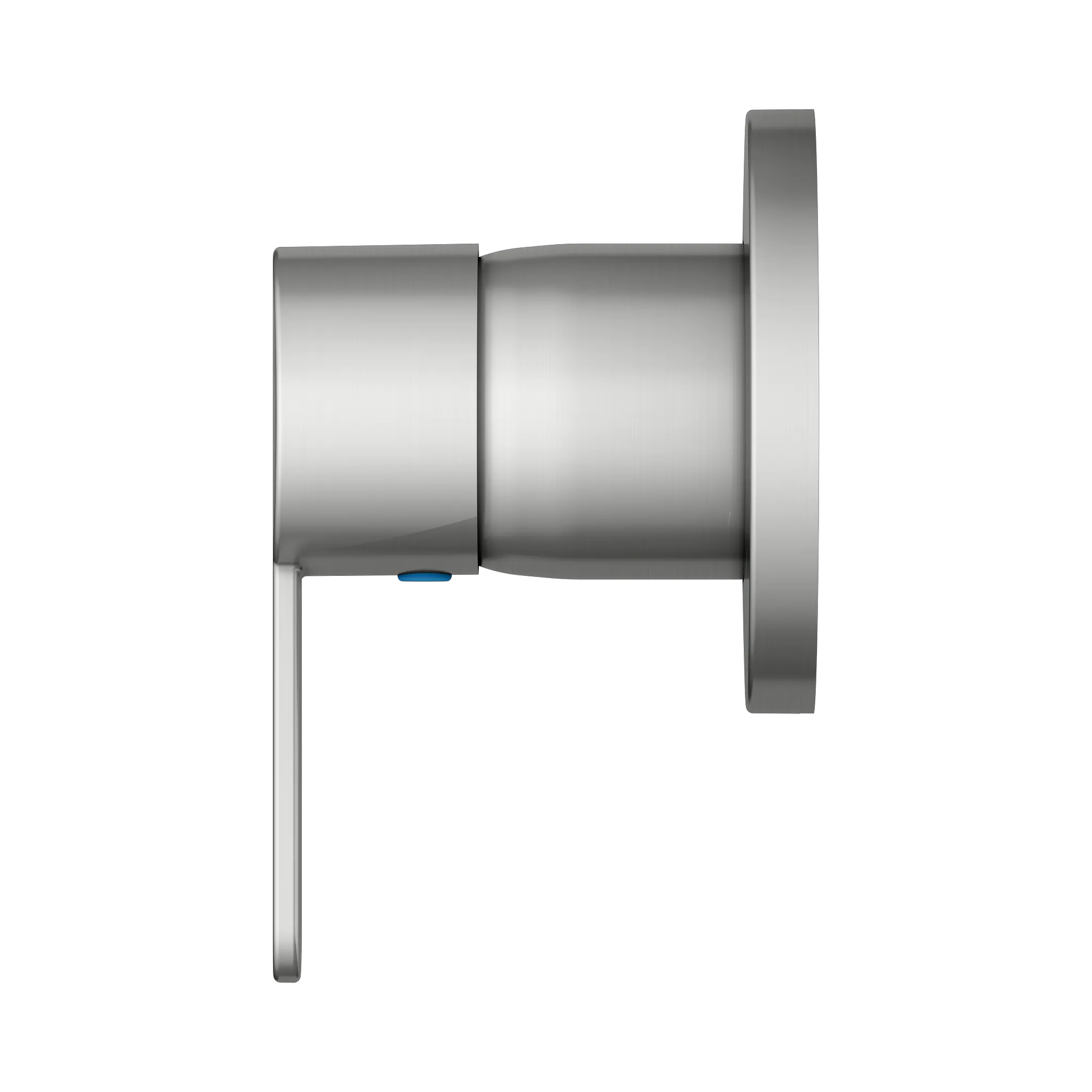 KEUCO IXMO Einhebelmischer Unterputz IXMO Flat mit runder Rosette/IXMO Flat Edelstahl-finish