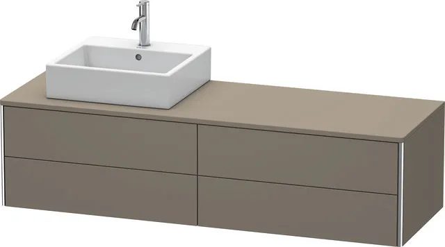 Duravit Waschtischunterschrank wandhängend „XSquare“ 160 × 40 × 54,8 cm Duravit Waschtischunterschrank wandhängend „XSquare“ 160 × 40 × 54,8 cm