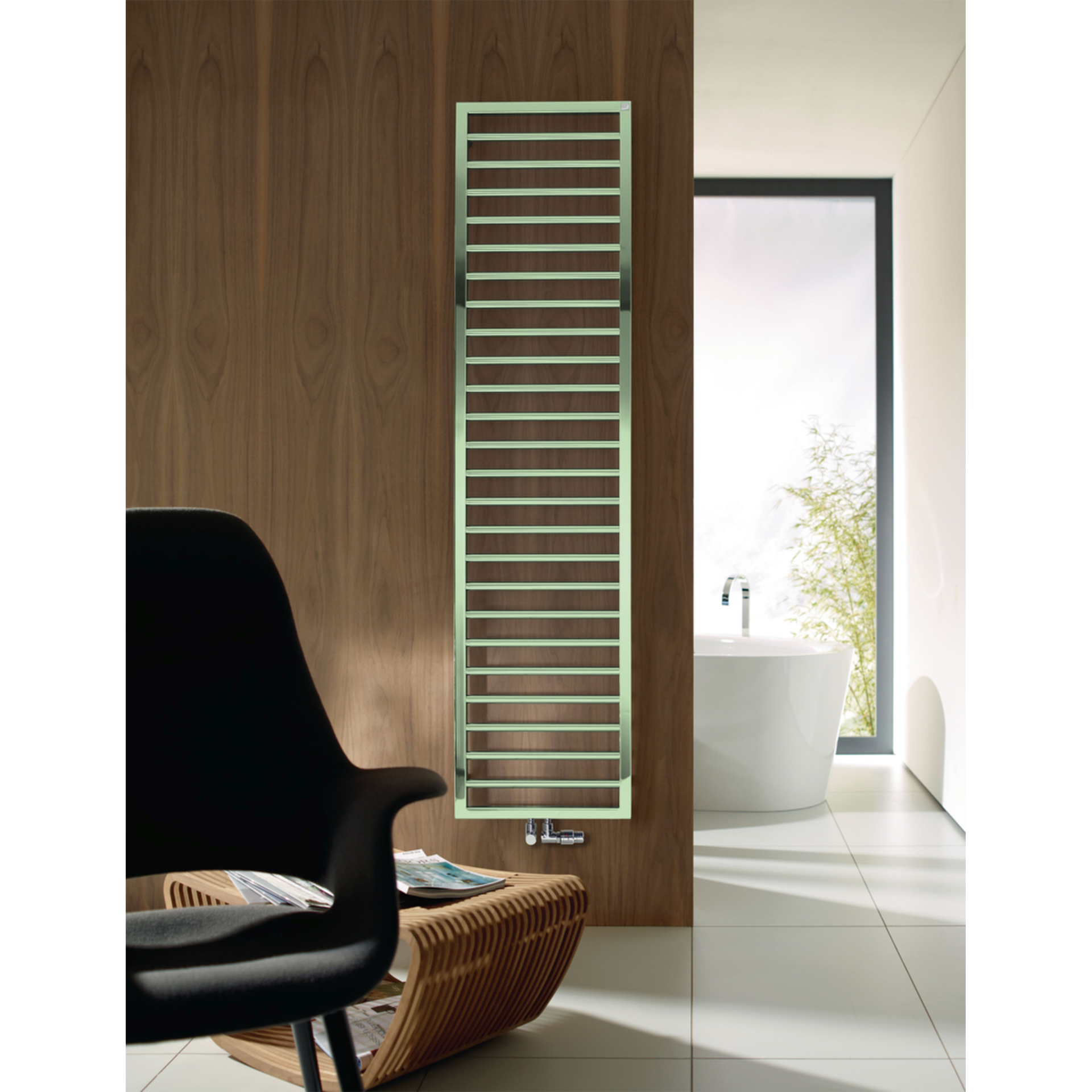 Zehnder Subway SUBE-130-60/GD Design-Heizkörper, elektrisch, 1291x30x600, RAL 9016