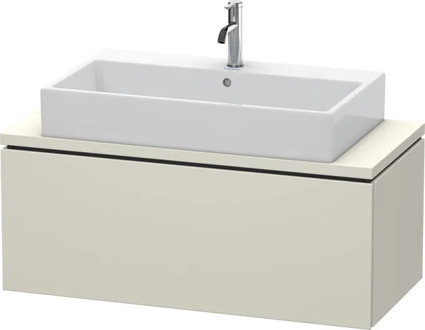 Duravit Waschtischunterschrank wandhängend „L-Cube“ 102 × 40 × 47,7 cm Taupe Matt