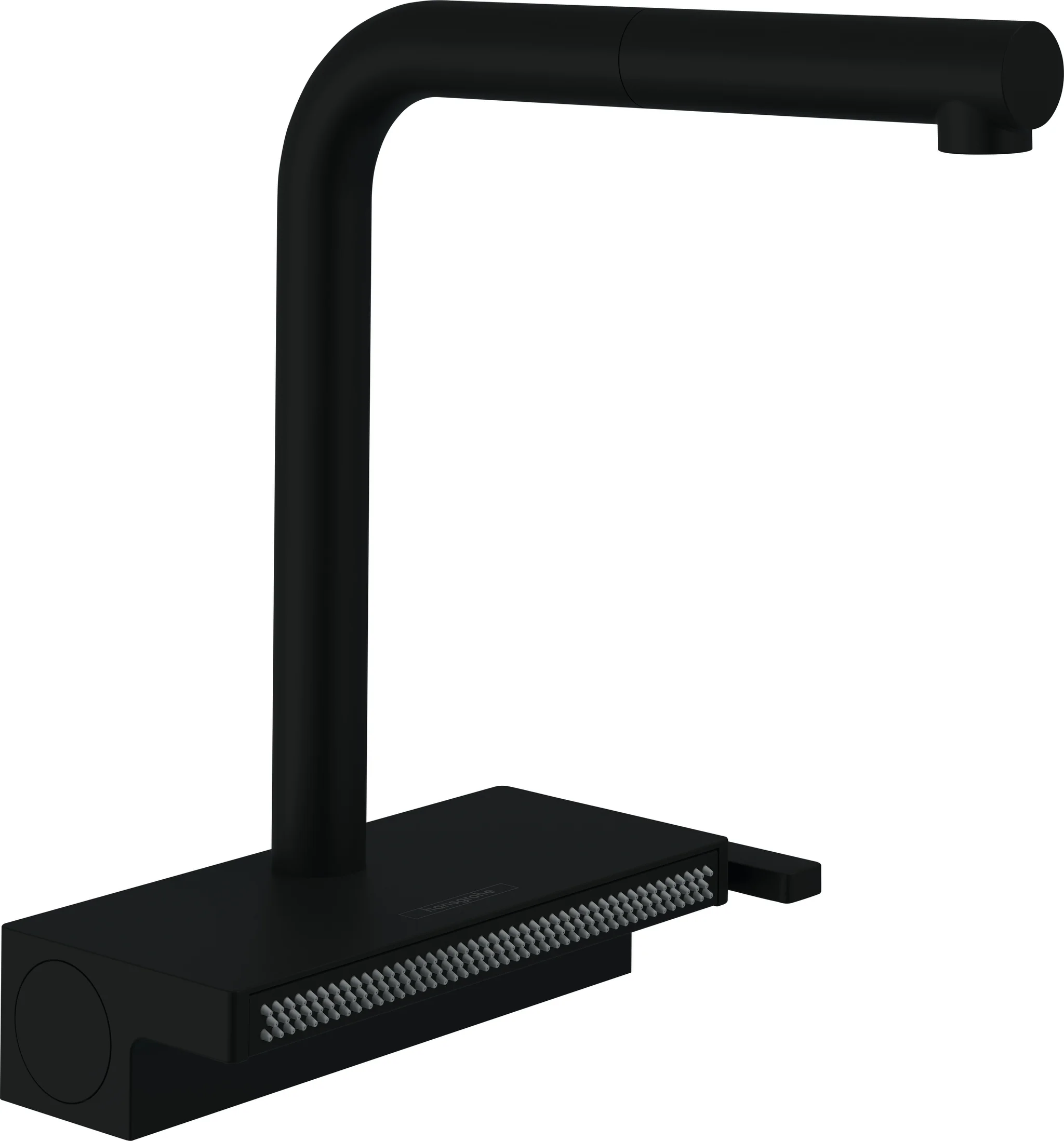 Hansgrohe Aquno Select M81 Einhebel-Küchenmischer 250, Ausziehauslauf, 2-Jet, mattschwarz