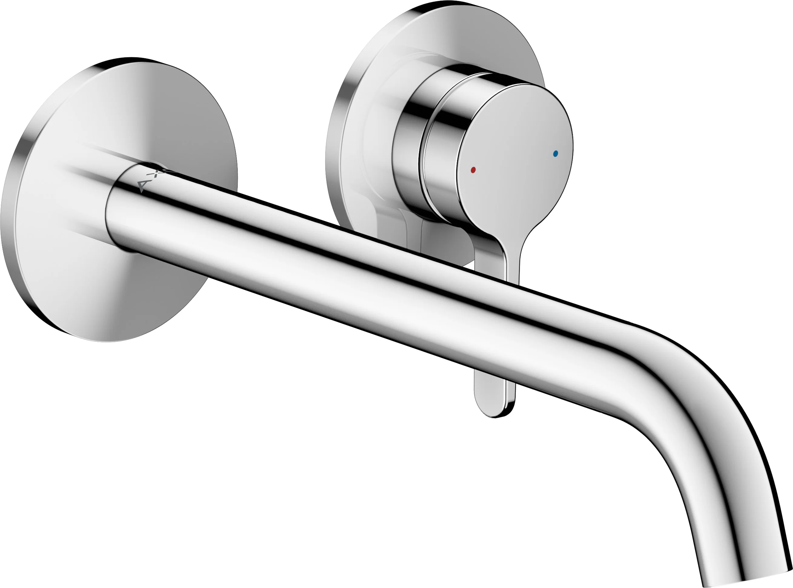 Hansgrohe AXOR One Einhebel-Waschtischmischer Unterputz, Chrom, Ausladung 220 mm