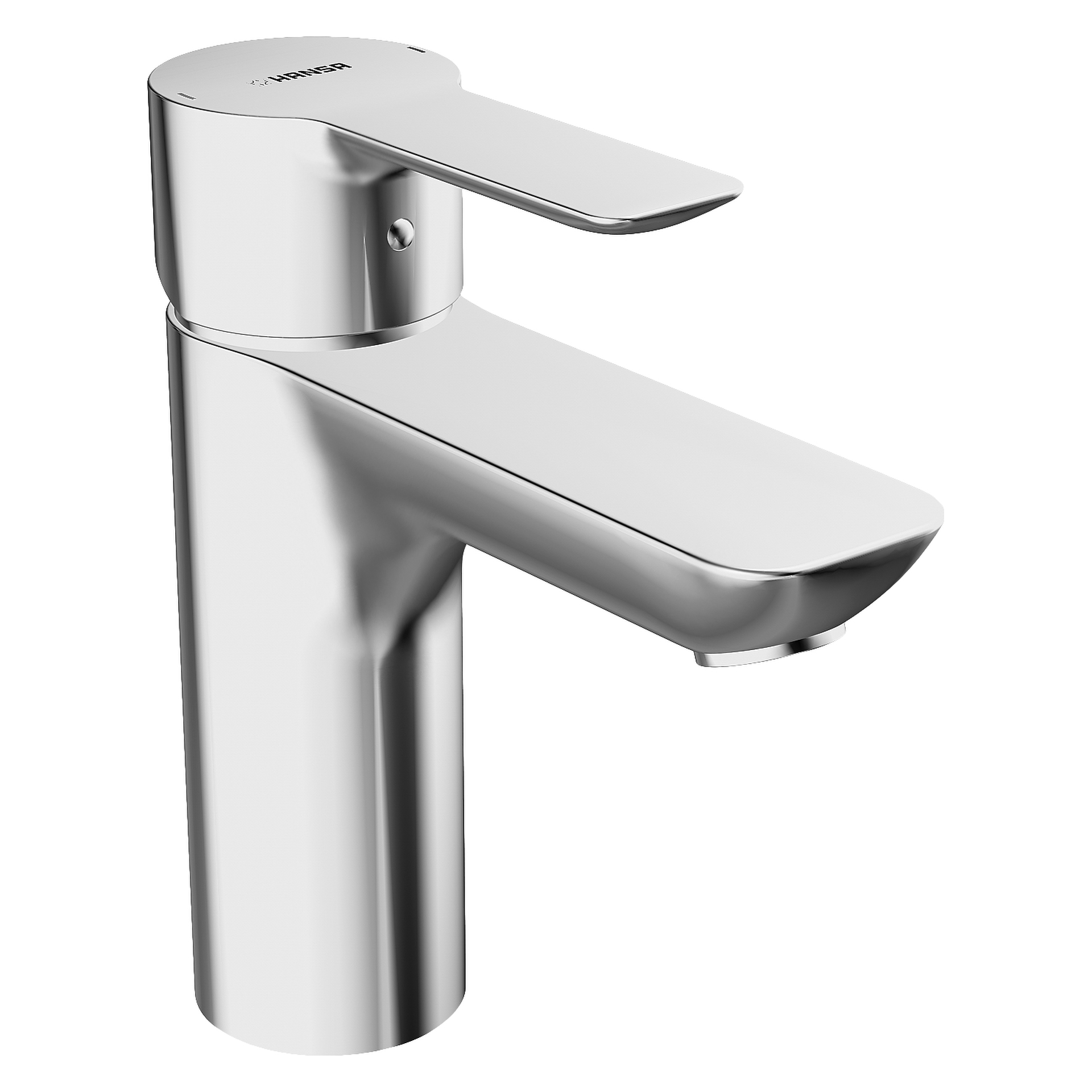Einhand-Waschtischarmatur „Ligna“ Ausladung 108 mm in Chrom Einhand-Waschtischarmatur „Ligna“ Ausladung 108 mm in Chrom